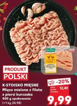 Kaufland K-Stoisko Mięsne Mięso mielone z fileta z piersi kurczaka oferta