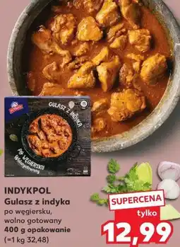 Kaufland Indykpol Gulasz z indyka po węgiersku, wolno gotowany oferta