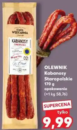Kaufland Kabanosy Staropolskie Olewnik oferta