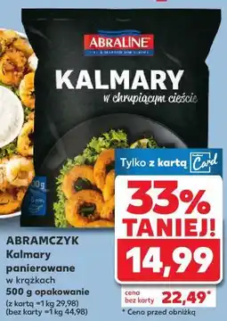 Kaufland ABRAMCZYK Kalmary panierowane w krążkach oferta