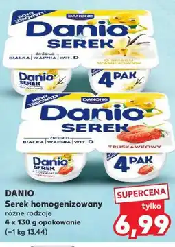 Kaufland DANIO Serek homogenizowany różne rodzaje oferta