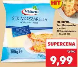 Kaufland MLEKPOL Ser Mozzarella w kostce oferta