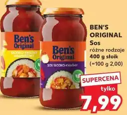 Kaufland Ben's Original Sos różne rodzaje oferta