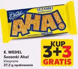 Kaufland E. WEDEL Sezamki Aha! klasyczne oferta