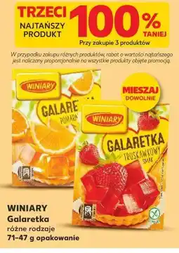 Kaufland Winiary Galaretka różne rodzaje oferta