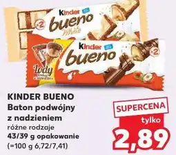 Kaufland KINDER BUENO Baton podwójny z nadzieniem oferta