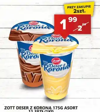 Spiżarnia Smakosza Zott Deser z Koroną oferta