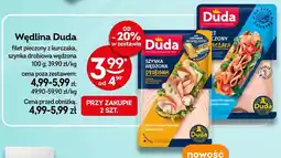 Żabka Wędlina filet pieczony z kurczaka, szynka drobiowa wędzona oferta