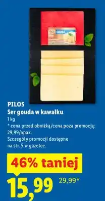 Lidl Ser gouda w kawałku oferta