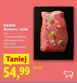Lidl Wołowina - udziec oferta