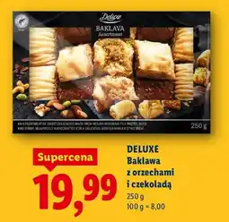 Lidl Baklawa z orzechami i czekoladą oferta