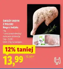 Lidl Noga z indyka oferta