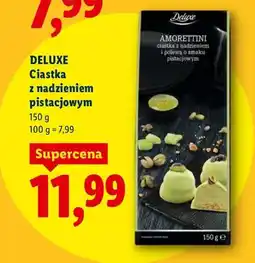 Lidl Ciastka z nadzieniem pistacjowym oferta