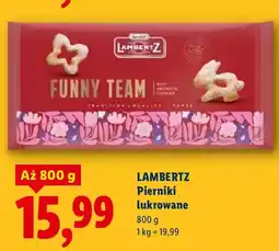 Lidl Pierniki lukrowane oferta