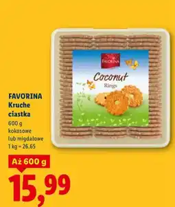 Lidl Kruche ciastka kokosowe lub migdałowe oferta