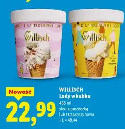 Lidl Lody w kubku oferta