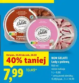 Lidl Lody z polewą oferta