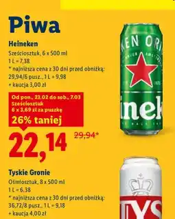 Lidl Piwo Gronie Ośmiosztuk oferta