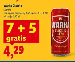 Lidl Piwo Classic oferta