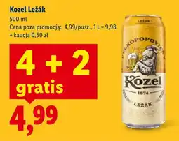 Lidl Piwo Ležák oferta