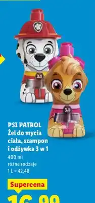 Lidl Żel do mycia ciała, szampon i odżywka 3 w 1 oferta