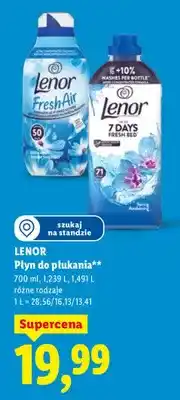 Lidl Płyn do płukania oferta