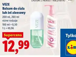 Lidl Balsam do ciała lub żel aloesowy oferta