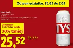 Lidl Tyskie Gronie oferta