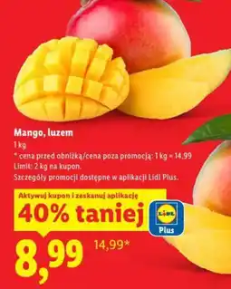 Lidl Mango oferta