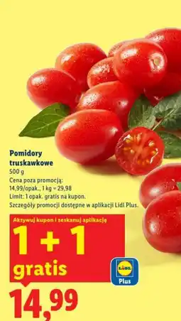 Lidl Pomidory truskawkowe oferta