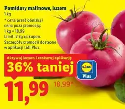 Lidl Pomidory malinowe oferta
