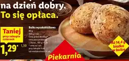 Lidl Bułka wysokobiałkowa oferta