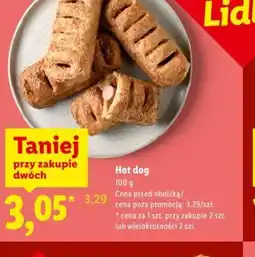 Lidl Hot dog oferta