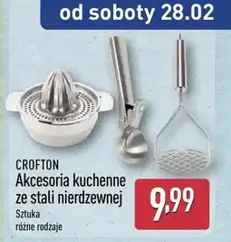 ALDI Akcesoria kuchenne ze stali nierdzewnej różne rodzaje oferta