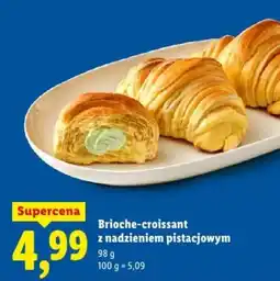 Lidl Brioche-croissant pistacjowy oferta