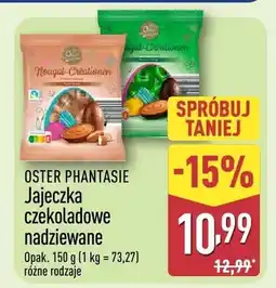 ALDI Jajeczka czekoladowe nadziewane różne rodzaje oferta