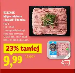 Lidl RZEXNIK Mięso mielone oferta