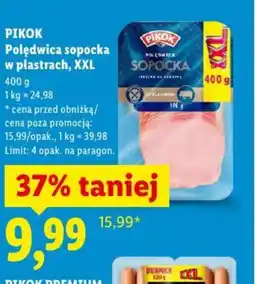 Lidl Pikok Polędwica sopocka XXL oferta
