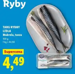 Lidl Makrela tusza oferta