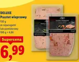 Lidl DELUXE Pasztet wieprzowy oferta