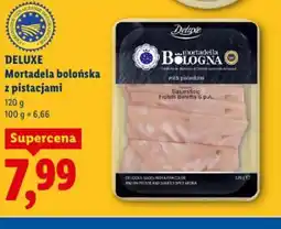 Lidl Deluxe Mortadela bolońska z pistacjami oferta