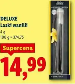 Lidl Deluxe Laski wanilii oferta