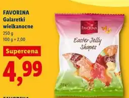 Lidl Favorina Galaretki wielkanocne oferta
