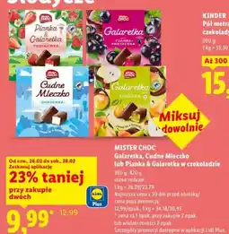 Lidl Mister Choc Galaretka oferta