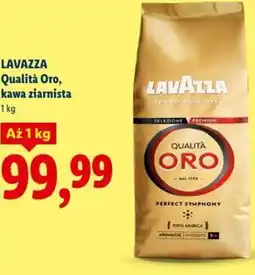 Lidl Lavazza Qualità Oro kawa ziarnista oferta