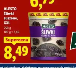 Lidl Alesto Sliwki suszone oferta