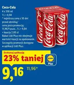 Lidl Coca-Cola oferta