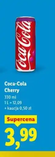 Lidl Coca-Cola Cherry oferta