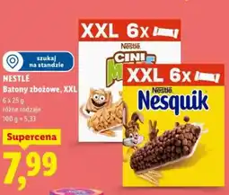 Lidl Nestlé Batony zbożowe XXL oferta