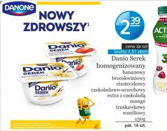 Specjał Danio Serek homogenizowany Danone oferta